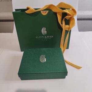Goyard Small Empty Gift Box and Shopping Bag